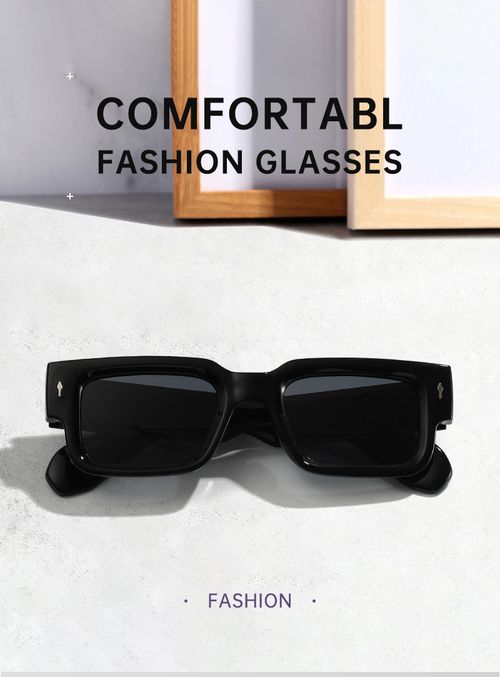 2025 New Retro Rectangular Sunglasses Luxury Brand Design for Men and Women Outdoor