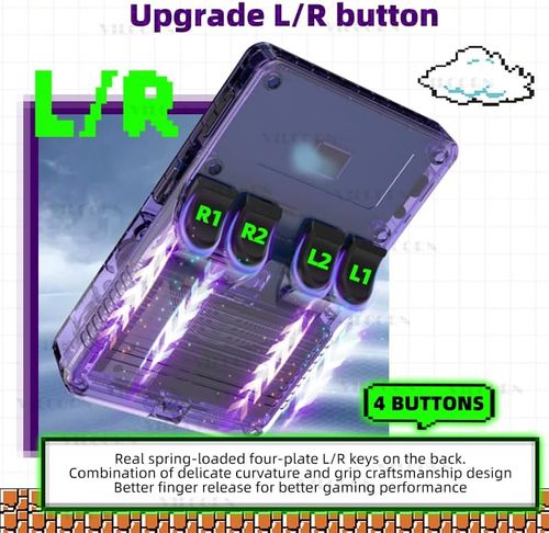 R36S Retro Handheld Gaming Console 3.5 inch IPS Screen Video Game Console Player Built in 22000 Games 128G for GBA GB MAME 26 Emulator Kid Gift