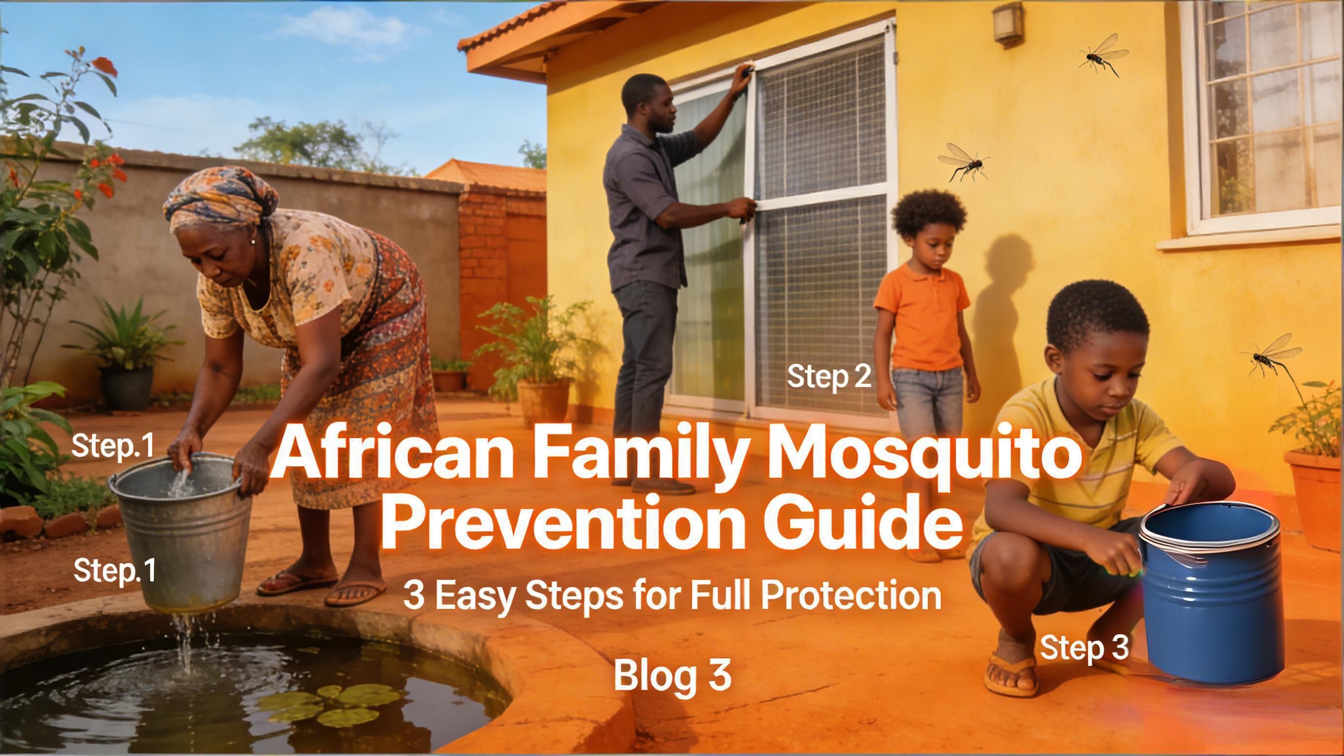 Complete Mosquito Control Guide for African Homes: From Source Blocking to Precision Elimination