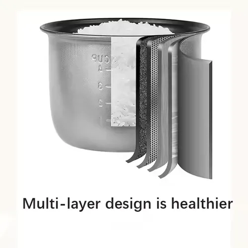 Manufacturer's Direct Sales of Household Mini Dormitories, Mini Buttons, Fully Automatic Portable Rice Cookers, 1.2L Wholesale