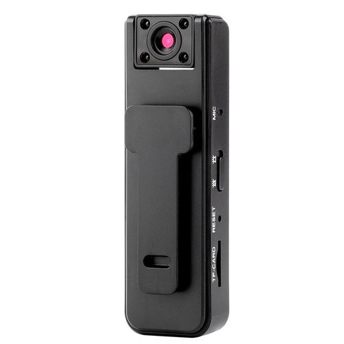 A9 Portable Clip-On Body-Worn Camera - HD Night Vision Sports Action Recorder (Memory Card Not Included)