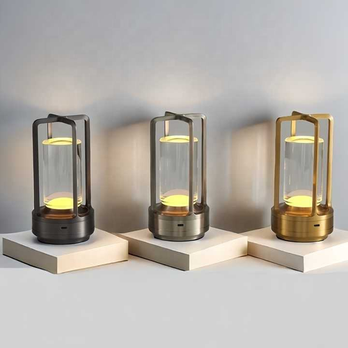 Senya-Pro Luxury Cordless LED Table Lamp USB Rechargeable Bar Dining Lamp Dimmable Restaurant Outdoor Table Lamp