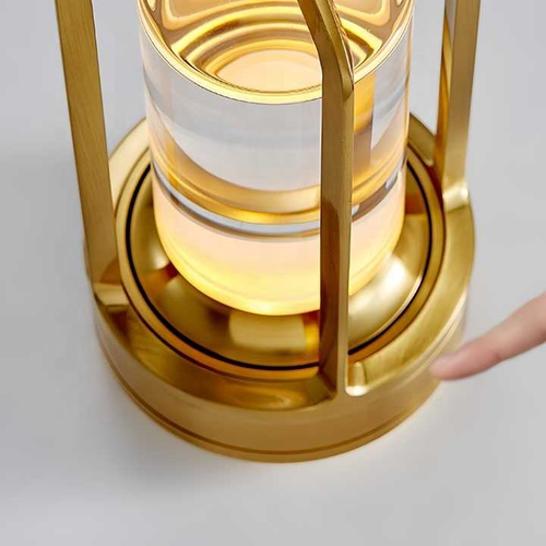 Senya-Pro Luxury Cordless LED Table Lamp USB Rechargeable Bar Dining Lamp Dimmable Restaurant Outdoor Table Lamp