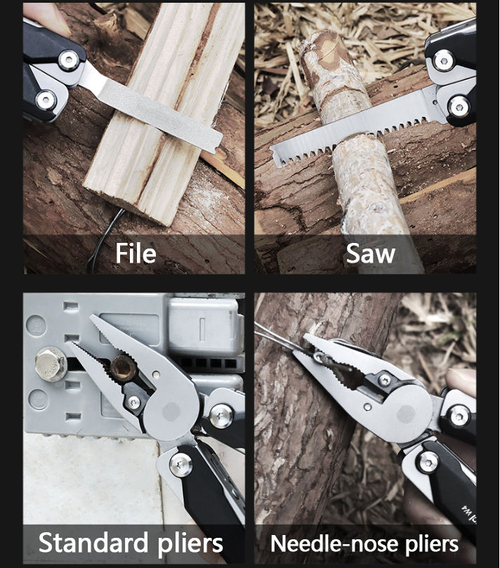 Multi-function Ratchet Wrench Pliers Outdoor Folding Tool Electrician Multi-purpose Portable Wrench Pliers