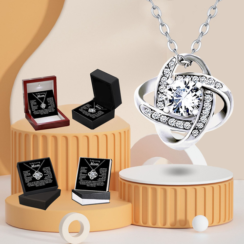 Silver Plated Inlay Rhinestone Clavicle Chain Creative Geometric Crystal Pendant Necklace Christmas Graduation Gift for Daughter