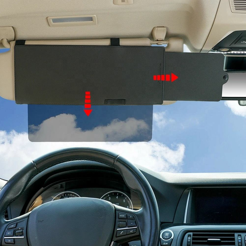 SunShade Sun Visor For Car Polarized Anti-glare Sun Visor Extender Car Visor Extension Front & Side Sunshade Window Sun Blocker