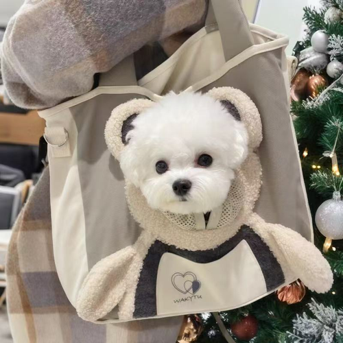 Luxury Cute Designer Dog Cat Pet Sling Carriers Bag Portable Cat Travel Shoulder Bag