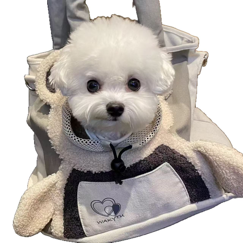 Luxury Cute Designer Dog Cat Pet Sling Carriers Bag Portable Cat Travel Shoulder Bag