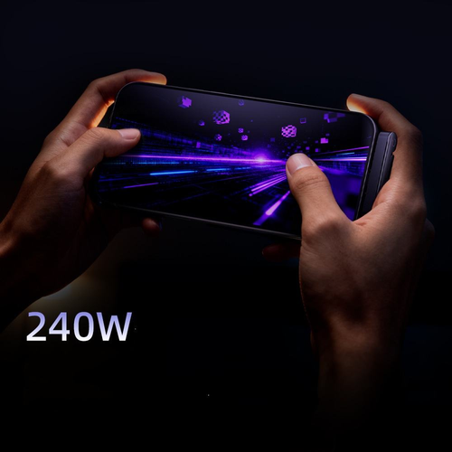 240W Charging Cable with Bracket Data Cable for iphone 17 Huawei Tablet Mobile Game Fast Charging