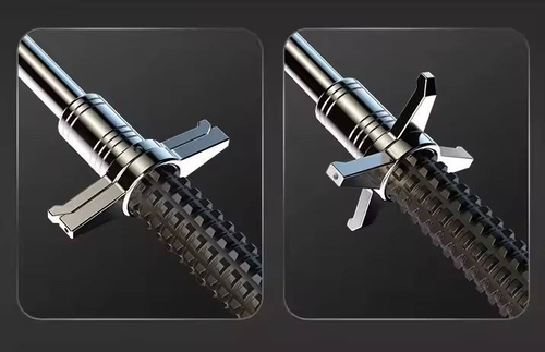 Walking Tool Outdoor Hiking Lightweight Walking Cane Comfortable Grip Walking Stick