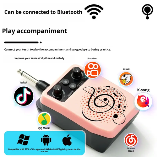 JOYO JA-05G Electric Guitar Speaker Bass Instrument Special Mini Outdoor Portable Small Speaker for Individually Packaged