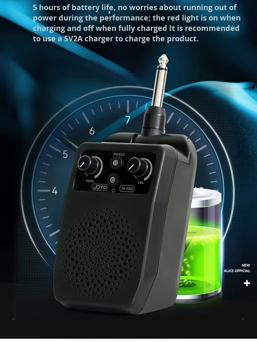 JOYO JA-05G Electric Guitar Speaker Bass Instrument Special Mini Outdoor Portable Small Speaker for Individually Packaged