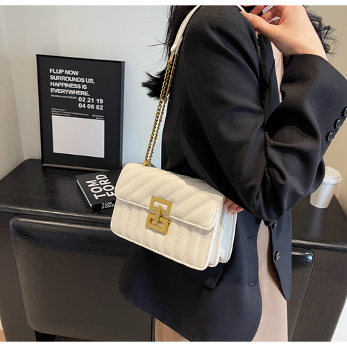 2026 Fashion Hot Designer Bags Solid PU Leather Bags Hand Made Ladies Key Chain Purse Small Flap Hand Bags for Women New Styles