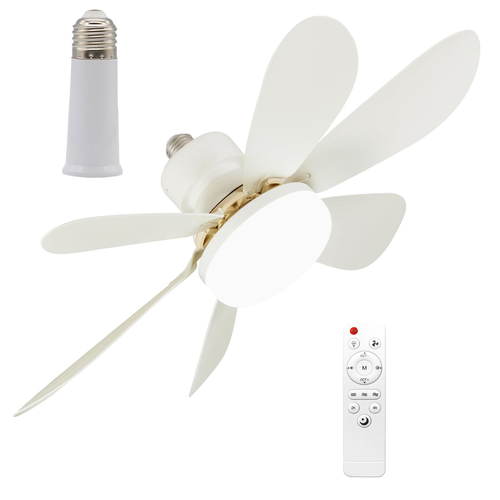 Outdoor Camping Ceiling Fan with Light Ventilation Fan DC Motor Electric & USB Powered Hotel Use Stainless Steel