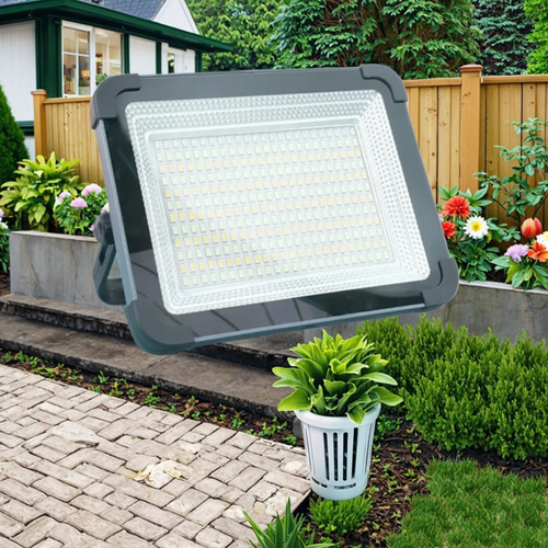 Light-emitting Diode Solar Floodlight Outdoor Emergency Charging Lamp Multi-function Portable Long Battery Life