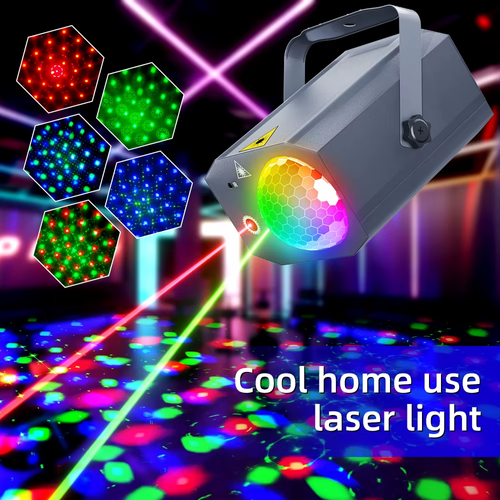 Sound Remote LED Laser Magic Ball Lights Disco Party Stage Lighting Laser Beam Light Projector