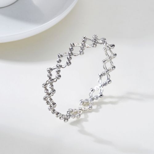 New Arrival Five-row Drill Expandable Ring: A Creative Magic Retractable Ring with Dual Wearing Styles, Convertible to a Bracelet