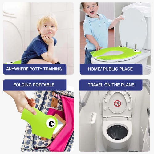 🔥Folding Portable Toilet Seat for Children (Anti-slip & Durable)