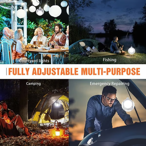 🔥2 in 1 Folding Solar Lamp