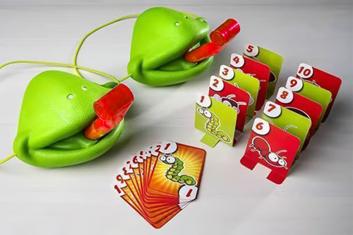 Chameleon Tongue Shooting Game