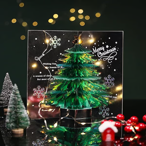3D Christmas Handmade Cards