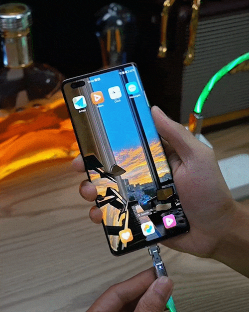 ⚡540° Rotating Streamer Data Cable