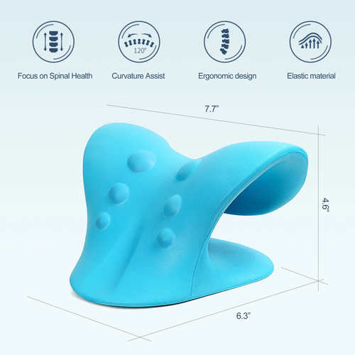 Neck Stretcher ,Neck Hump Corrector,Neck and Shoulder Relaxer Cervical Traction Device Pillow