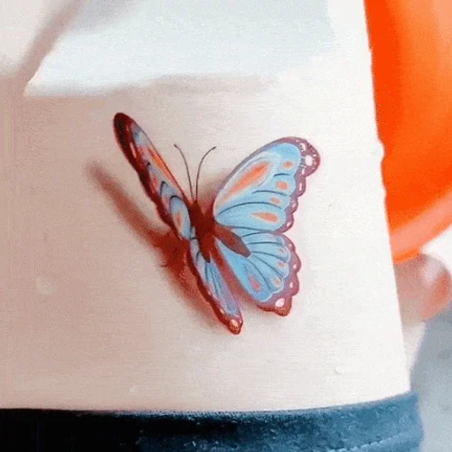 ❤️ Trendy 3D Tattoo Stickers 50 PCS