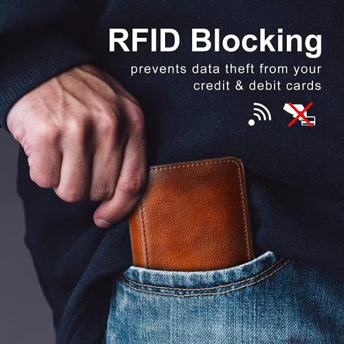 💰Multi-functional RFID Blocking Durable Genuine Leather Wallet🎁