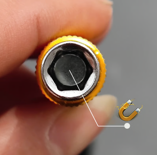 Hexagonal Shank Metal Flex Universal Extension Bit Holder