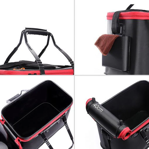🎁Christmas Big Sale-30% OFF🐠Foldable Waterproof Fishing Bucket-Live Fish Container
