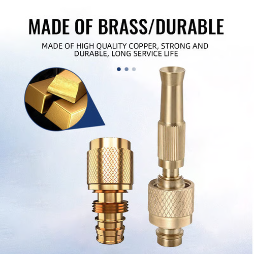 High Pressure Brass Water Hose Nozzle