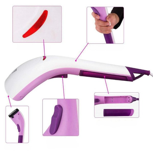Portable clothing steam iron