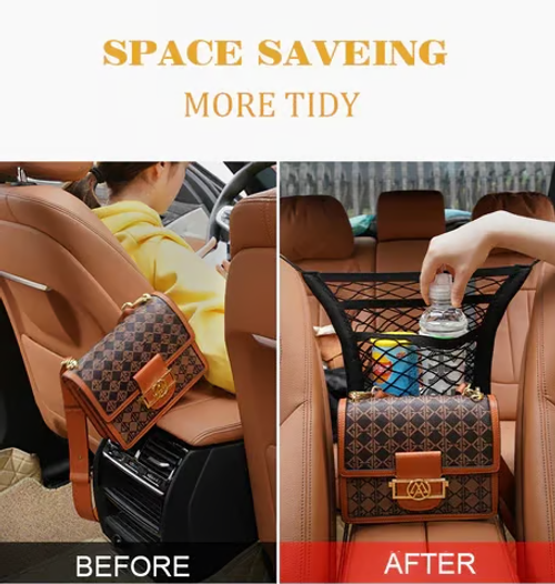 Universal Elastic Mesh Net Trunk Bag