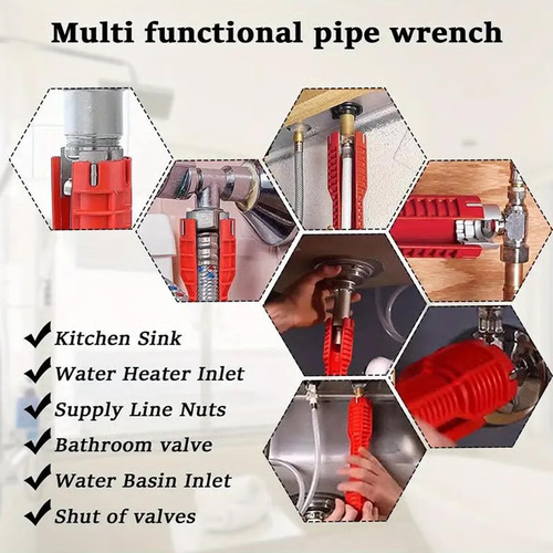 🔥Last Day Promotion 49% OFF🔥Sink Faucet Installer Tool,14-in-1 Faucet Wrench