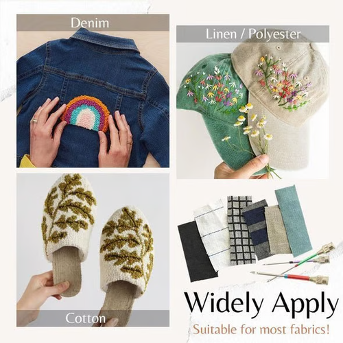 🥳🥳🥳Easy Stitch Embroidery Stitching Punch Needles Set