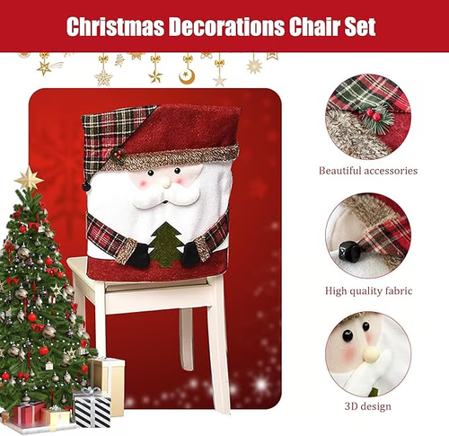 🎄Cute Christmas Chair Covers 🔥