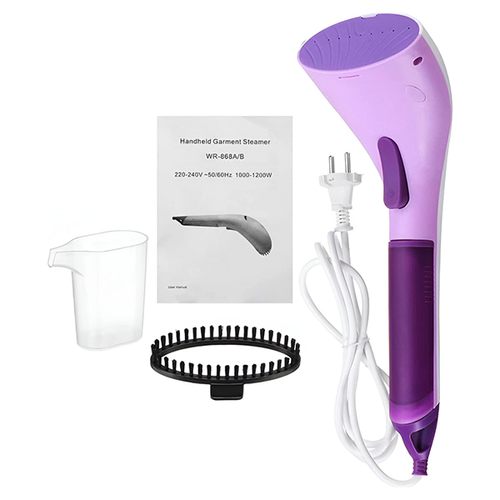 Portable clothing steam iron