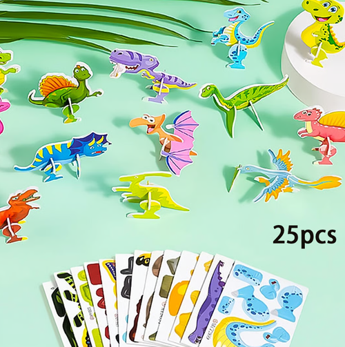 🔥Educational 3D Cartoon Puzzle