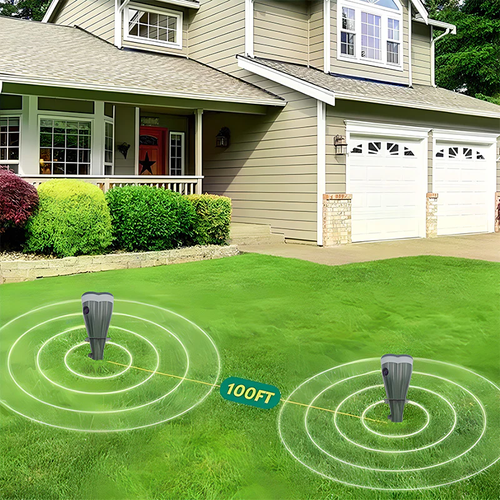 Sale 50% OFF🌸 Solar Powered Waterproof Screw Mole Repellent