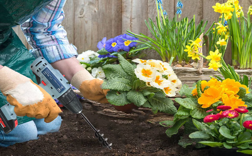 Easy Gardening Auger Spiral Drill Bit