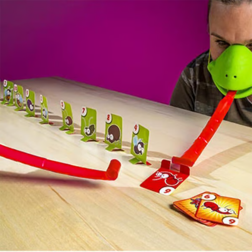 Chameleon Tongue Shooting Game