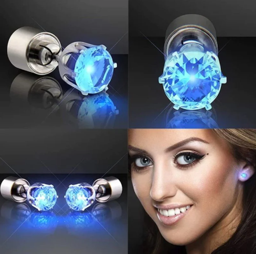 🔥🔥Stylish LED Luminous Crown Earrings