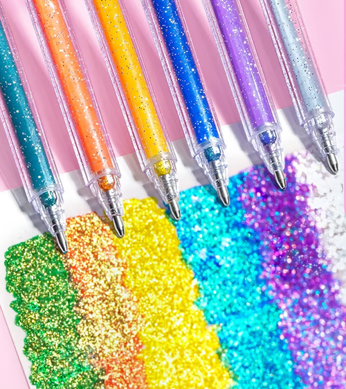 🎁 Glitter Gel Pen Set
