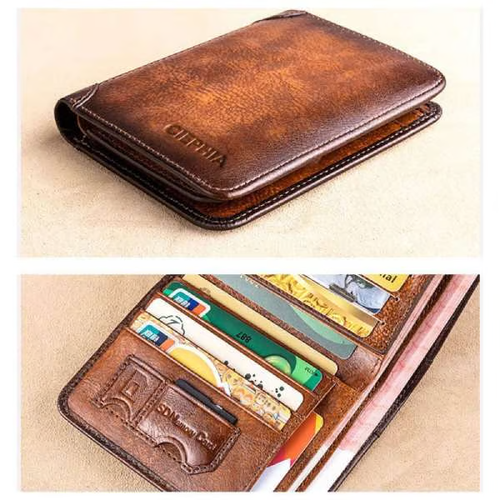 💰Multi-functional RFID Blocking Durable Genuine Leather Wallet🎁