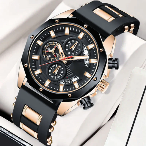 🔥Hot Sale🔥Large Dial Calendar Quartz Business Watch