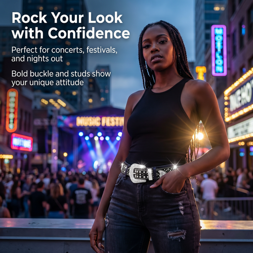 Rhinestone Belts