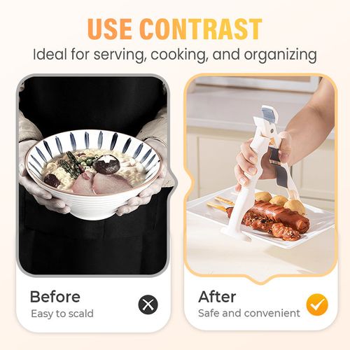 Silicone Clip for Bowls and Plates