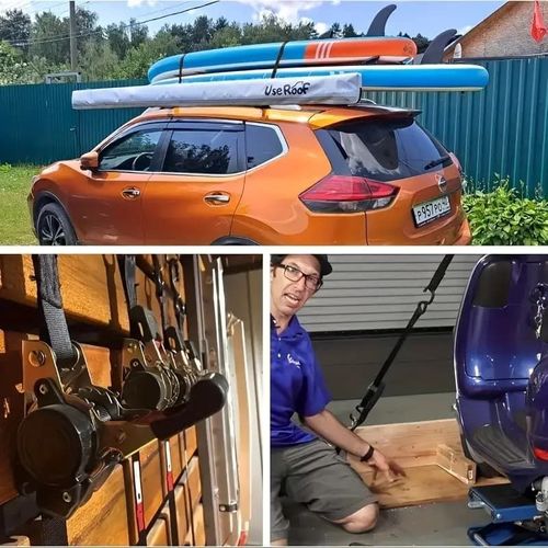 Retractable Ratchet Strap