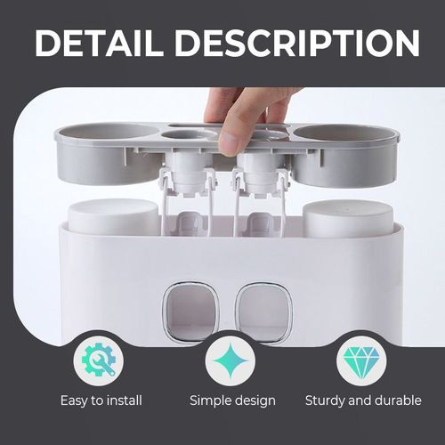 Toothbrush and Cup Holder